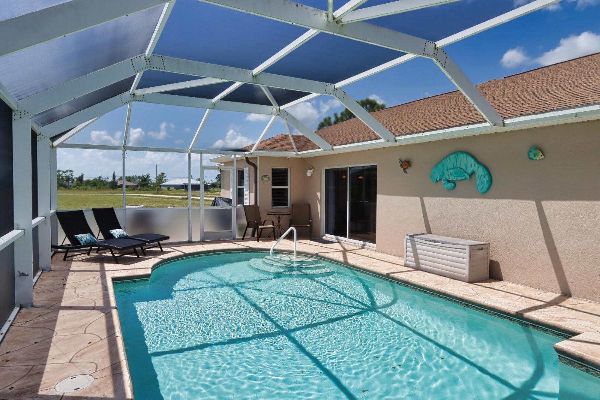 Cozy, Inviting, Modern Cape Coral Home With Pool - Sunkissed Coconut North Fort Myers Exterior photo